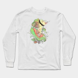 Artwork Of Venus Fly Trap Woman Long Sleeve T-Shirt